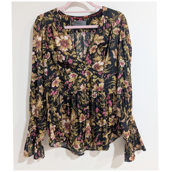 Sold Anthropologie Deep V-Tunic - Picture 2 of 8